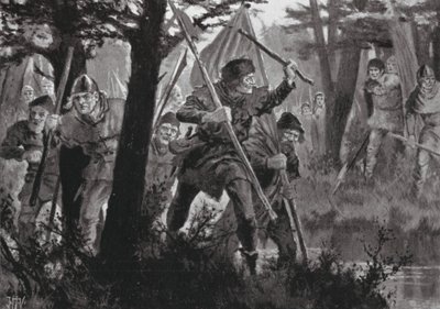 Povstání rolníků z Dalecarlie od John Harris Valda