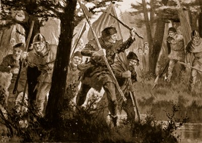 Povstání rolníků z Dalecarlie, 1434 od John Harris Valda