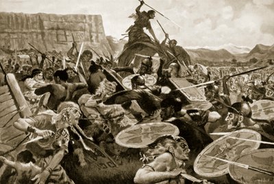 Bitva u Aquae Sextiae, 102 př.nl od John Harris Valda