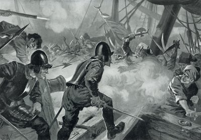 Bitva u Lepanta od John Harris Valda