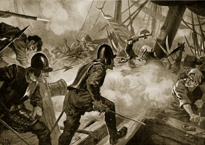 Bitva u Lepanta, ilustrace z 