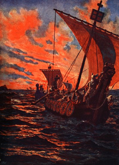 Návrat Vikingů od John Harris Valda