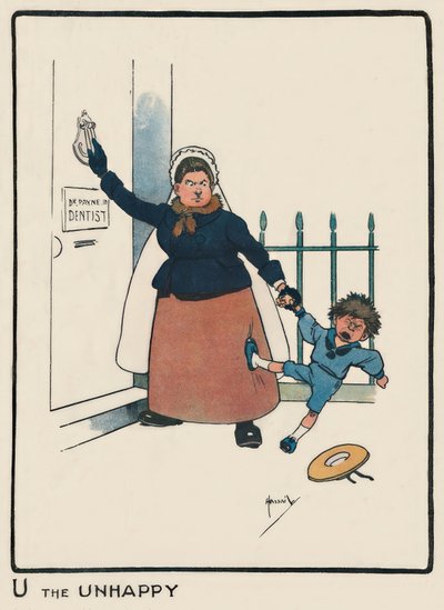 U nešťastný / J. Hassall / Zeichnung, 1903 od John Hassall