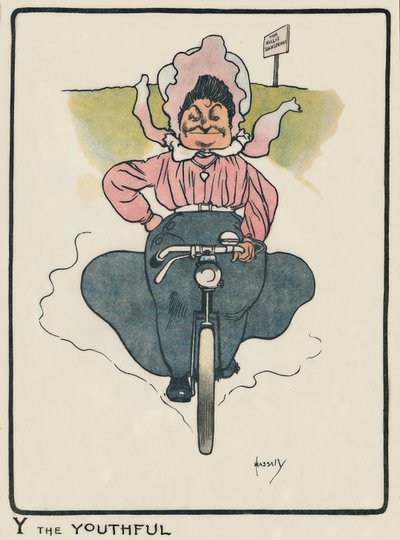 Y the Youthful / J. Hassall / kresba, 1903 od John Hassall