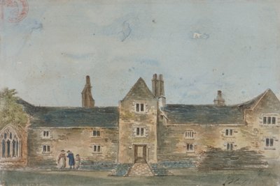 Almshouses Ellis Davy, Croydon, Surrey, c1800 od John Hassell