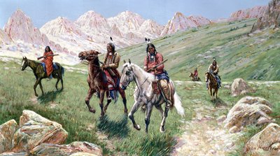 V zemi Cheyenne, 1896 od John Hauser
