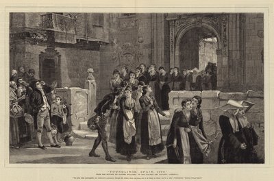 Foundlings, Španělsko, 1790 od John Haynes Williams