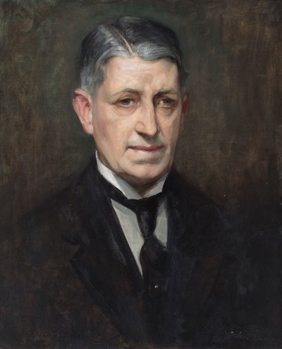 Portrét Fredericka L. M. Griggse, kolem roku 1934 (olej na plátně) od John Henry Amshewitz