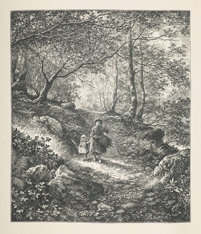 Deska 26. Walking through a wood, from 