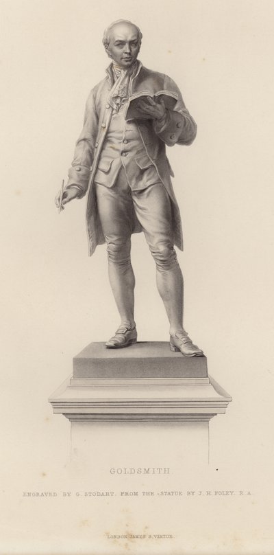 Socha Olivera Goldsmitha od John Henry Foley