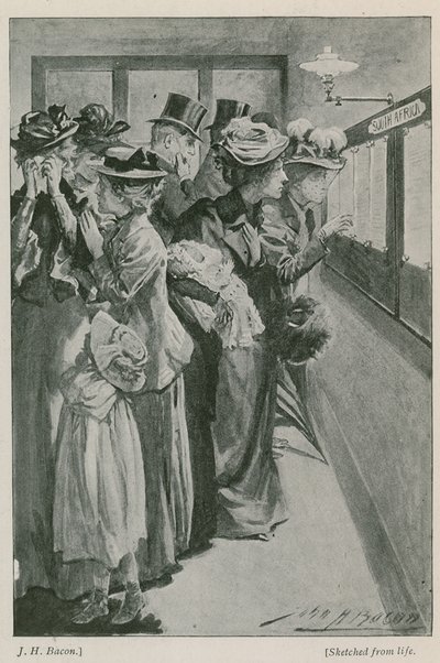 Seznam obětí ve válečném úřadu od John Henry Frederick Bacon