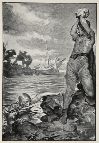 Thorbion zvedl obrovský kámen z 