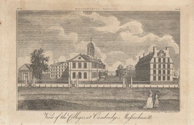 Pohled na vysoké školy v Cambridge, Massachusetts od John Henry Hill