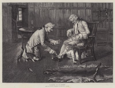 Playmates, z obrázku vystaveného v Královské akademii od John Henry Lorimer