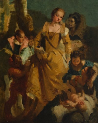 Nalezení Mojžíše od John Henry Lorimer
