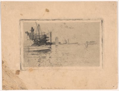 Uhelný dok, Bridgeport od John Henry Twachtman