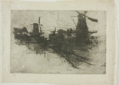 Večer od John Henry Twachtman