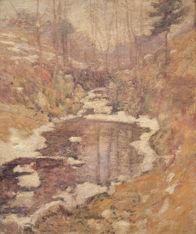 Hemlock Pool, cca 1900 od John Henry Twachtman