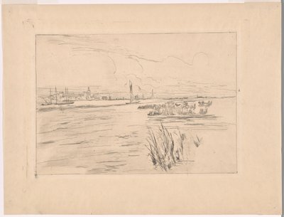 Holland Dykes od John Henry Twachtman