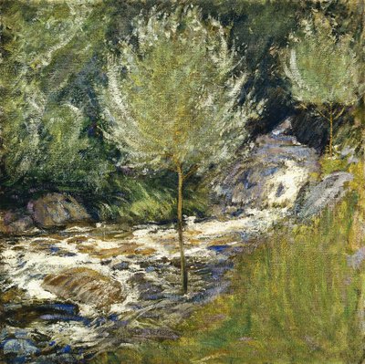 Horseneck Falls, Greenwich, Connecticut, od John Henry Twachtman