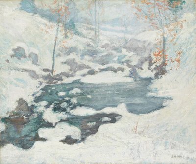 Icebound, kolem roku 1889 od John Henry Twachtman