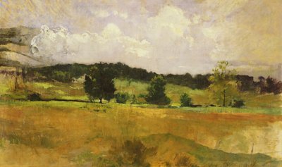 Krajinná studie, kolem roku 1900 od John Henry Twachtman