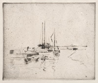 Nedaleko Dordrechtu. od John Henry Twachtman