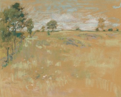 Pastviny, Greenwich, Connecticut, c. 1890-1900. od John Henry Twachtman