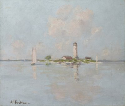 Maják (olej na plátně) od John Henry Twachtman