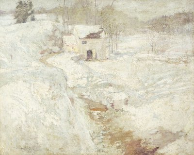 Zimní krajina, 90. léta 19. století od John Henry Twachtman