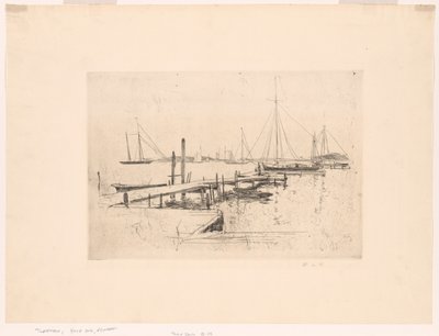 Jachta Dock od John Henry Twachtman