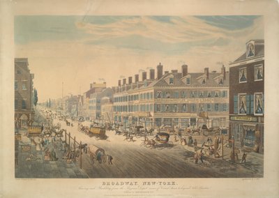 Broadway, New York od John Hill
