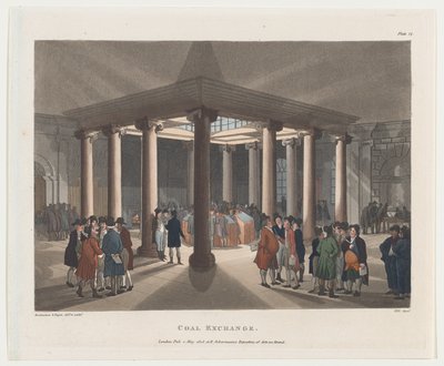 Uhelná burza, 1. května 1808., 1. května 1808. od John Hill