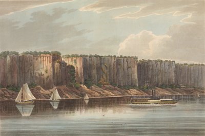 Palisády č. 19 z portfolia řeky Hudson, 1823-24. od John Hill