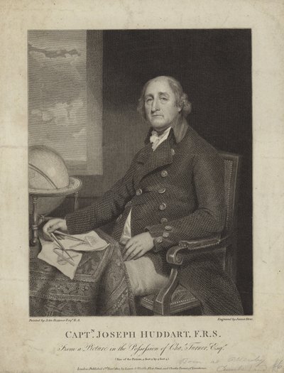 Kapitán Joseph Huddart od John Hoppner