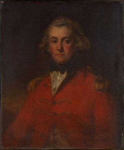 Major Thomas Pechell (1753-1826) od John Hoppner