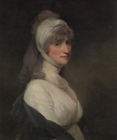 Paní Thomas Pechell Charlotte Clavering, zemřela 1841, 1799. od John Hoppner