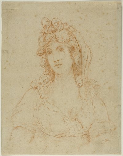 Portrét dámy od John Hoppner