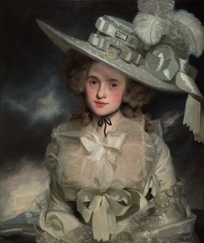 Portrét Mary Botelerové z Eastry, Kent, 1786 od John Hoppner