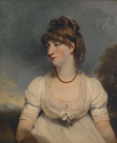 Portrét slečny Fisherové od John Hoppner