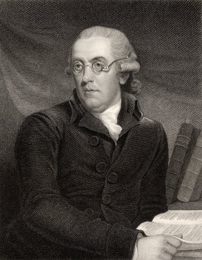 Robert Nares, vyryl Samuel Freeman (1773-1857), z knihy "National Portrait Gallery, volume II", vydané kolem roku 1835. od John Hoppner