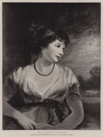 hraběnka z Oxfordu od John Hoppner