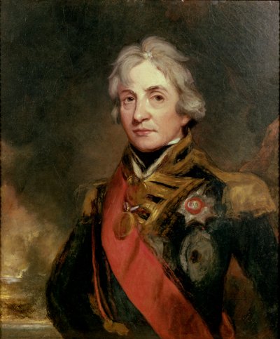 Viceadmirál Horatio Nelson (1758-1805), Hoppner, John (1758-1810). Olej na plátně od John Hoppner