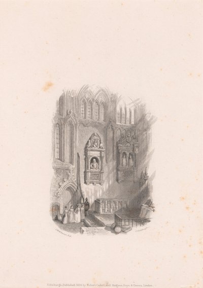 Shakespearův pomník v kostele ve Stratfordu nad Avonou od John Horsburgh
