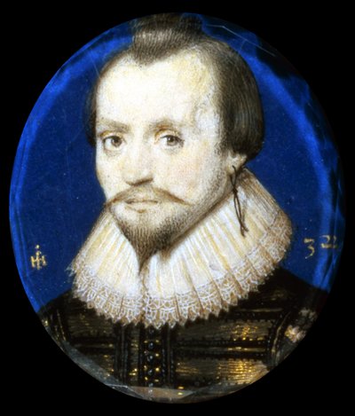 Portrét gentlemana od John Hoskins