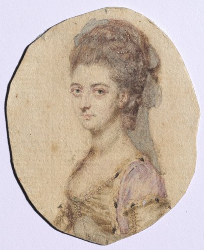 Portrét Charlotte Bertie, rozené Warren, 4. hraběnky z Abingdonu, 1778. od John I. smart