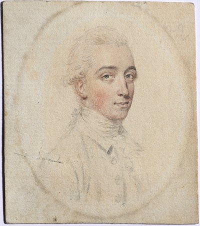 Portrét pana Gambiera, c. 1776. od John I. smart