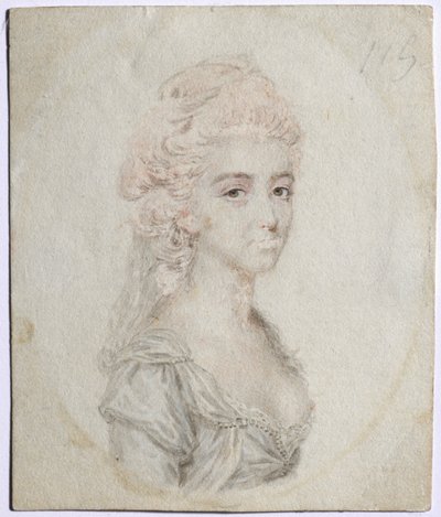 Portrét ženy, c. 1776. od John I. smart