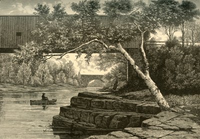 „Pasaic, pod malým vodopádem“, 1874. od John J. Harley