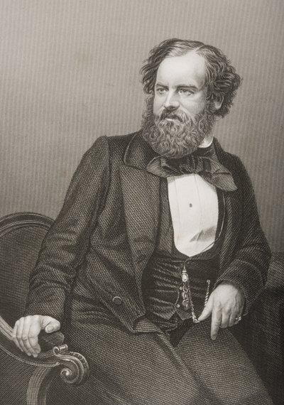 Albert Smith (1816-60) ryl D.J. Libra z fotografie z 